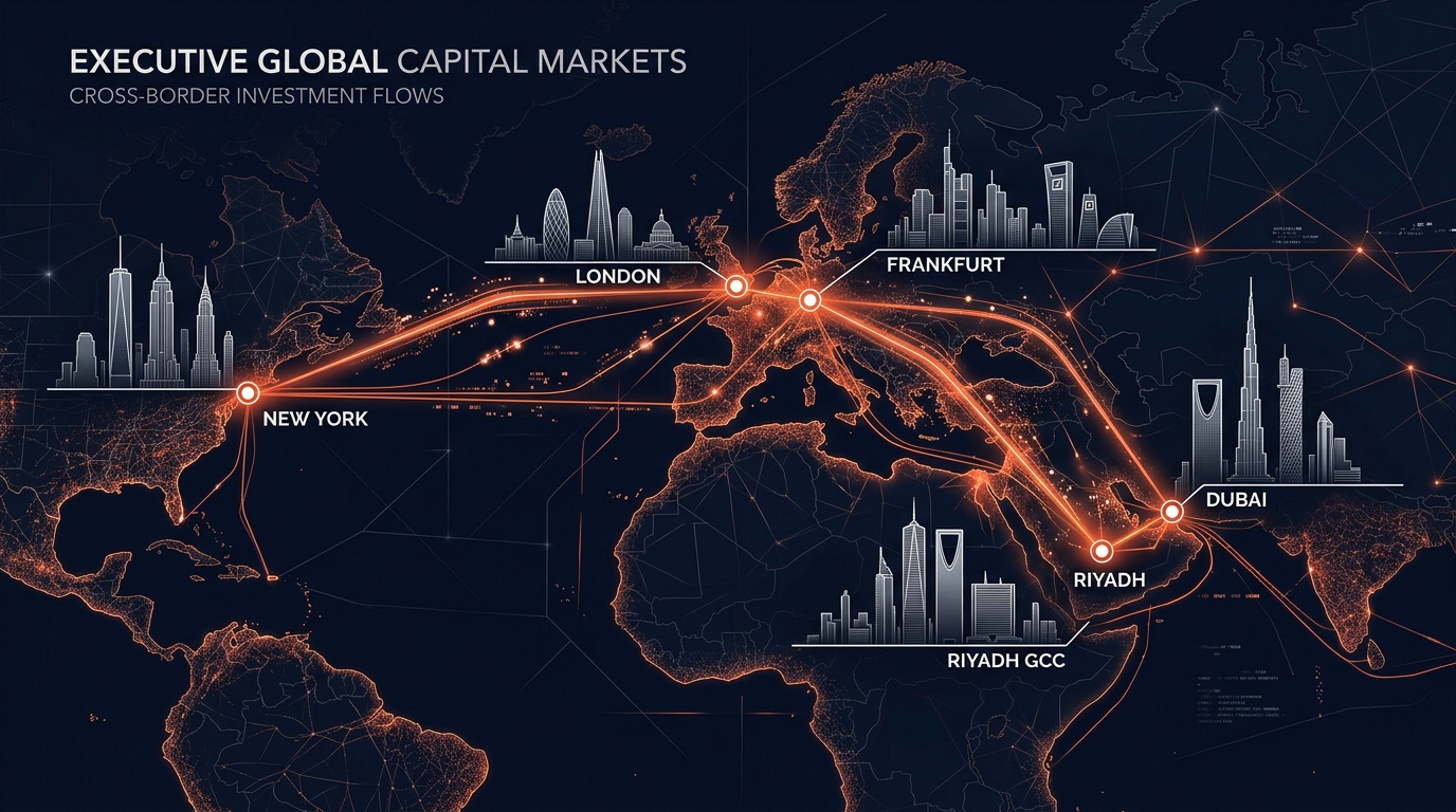 Avencrest Capital Global Market Coverage across Europe, UK, GCC, and North America